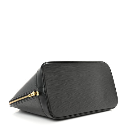 Louis Vuitton LOUIS VUITTON Epi Alma PM Black 3 of 12