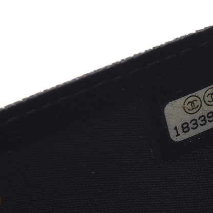 Chanel Caviar Sevruga Yen Wallet Black 11 of 11