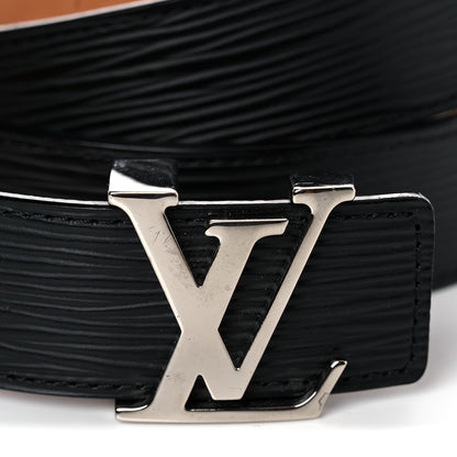 Louis Vuitton Epi 30mm LV Initiales Belt 80 32 Black 9 of 10