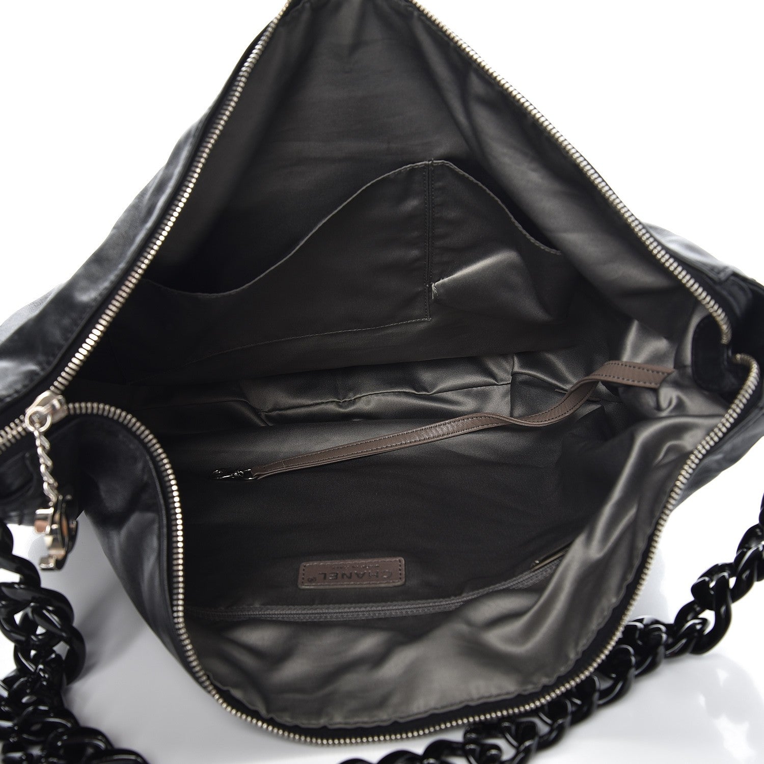 Chanel Calfskin Modern Chain Hobo Black 5 of 7