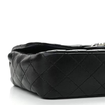 Chanel Lambskin Medium Westminster Pearl Flap Black 9 of 10
