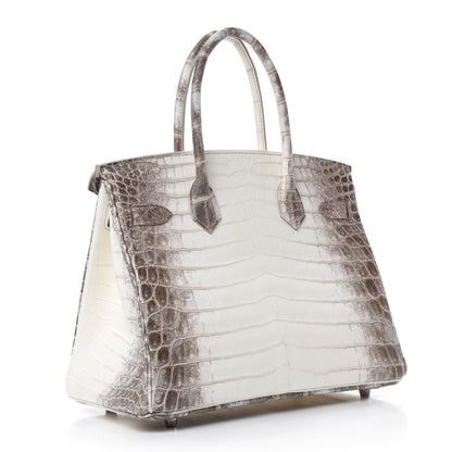 Hermes Matte Niloticus Crocodile Himalaya Birkin 30 Blanc 2 of 15