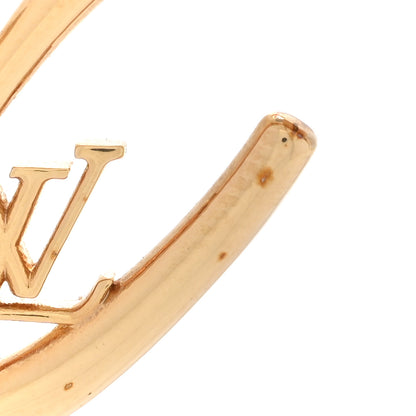 Louis Vuitton Fall In Love Heart Earrings PM Gold 5 of 6