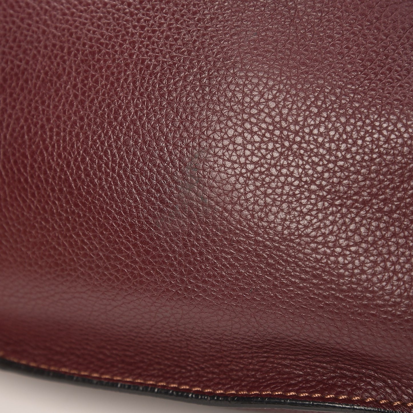 Calfskin Medium Marcie Satchel Burgundy