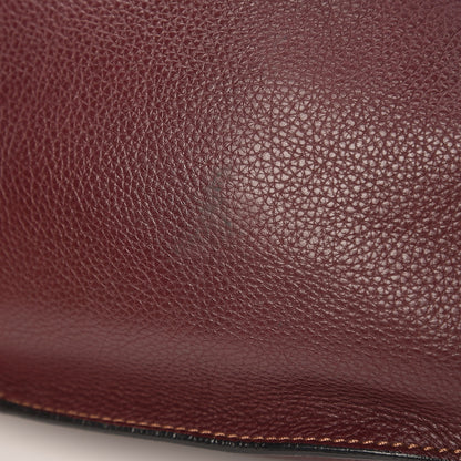 Chloe Calfskin Medium Marcie Satchel Burgundy 11 of 11