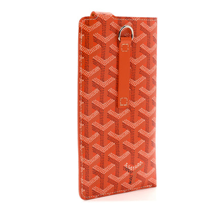 Goyard Goyardine Montmartre Glasses Case GM Orange 3 of 6