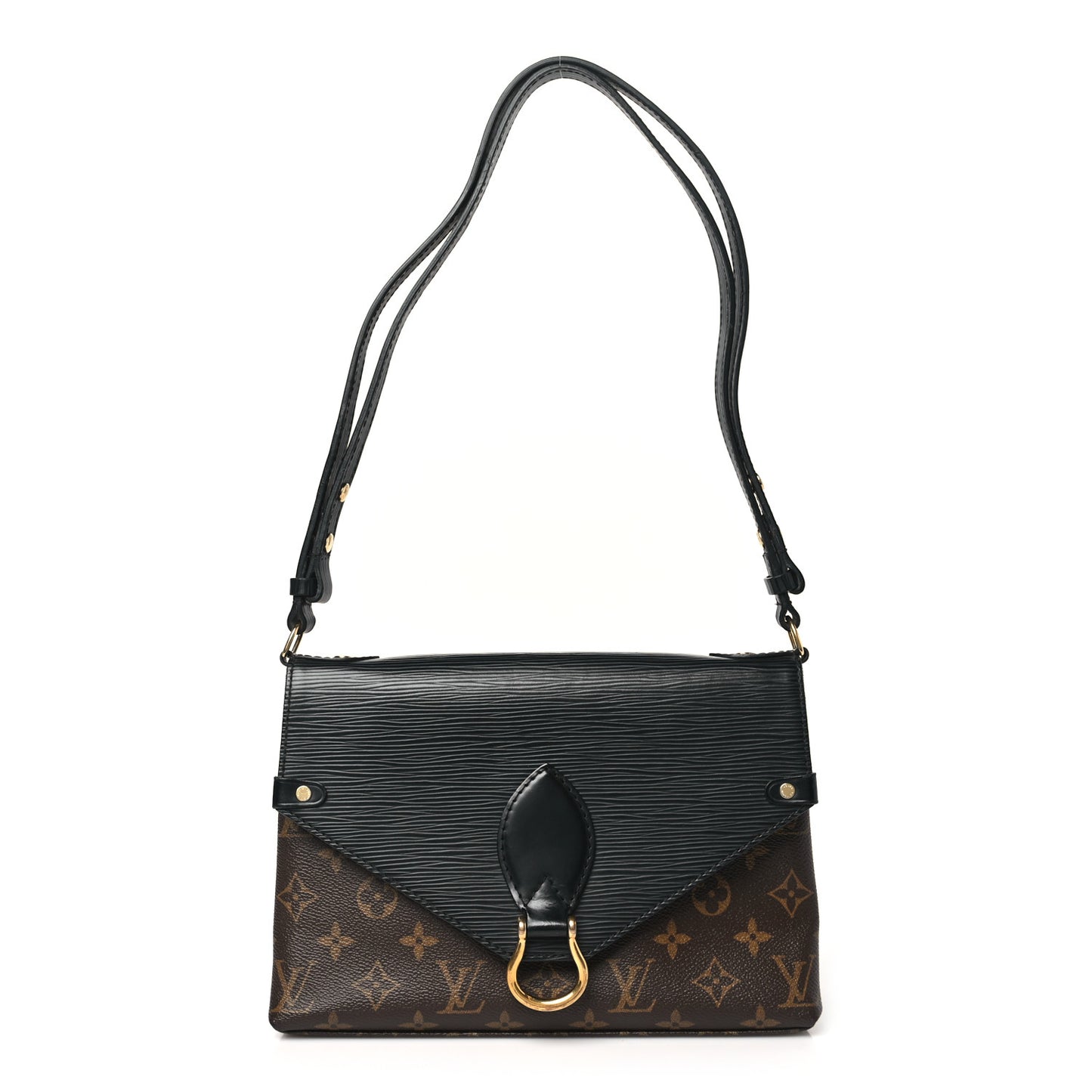 Epi Monogram Saint Michel Black