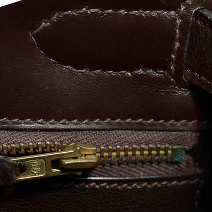 Hermes Box Kelly Sellier 32 Chocolate 13 of 22