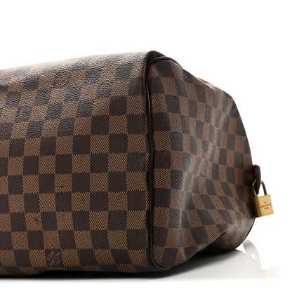 Louis Vuitton Damier Ebene Speedy 35 9 of 10