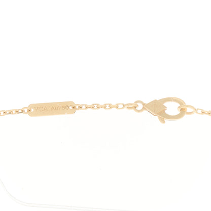 Van Cleef & Arpels 18K Yellow Gold Guilloche Vintage Alhambra Pendant Necklace 5 of 5