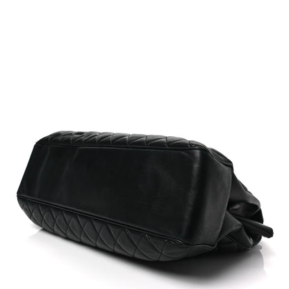 Chanel Lambskin Quilted Shoulder Bag Black 8 of 8