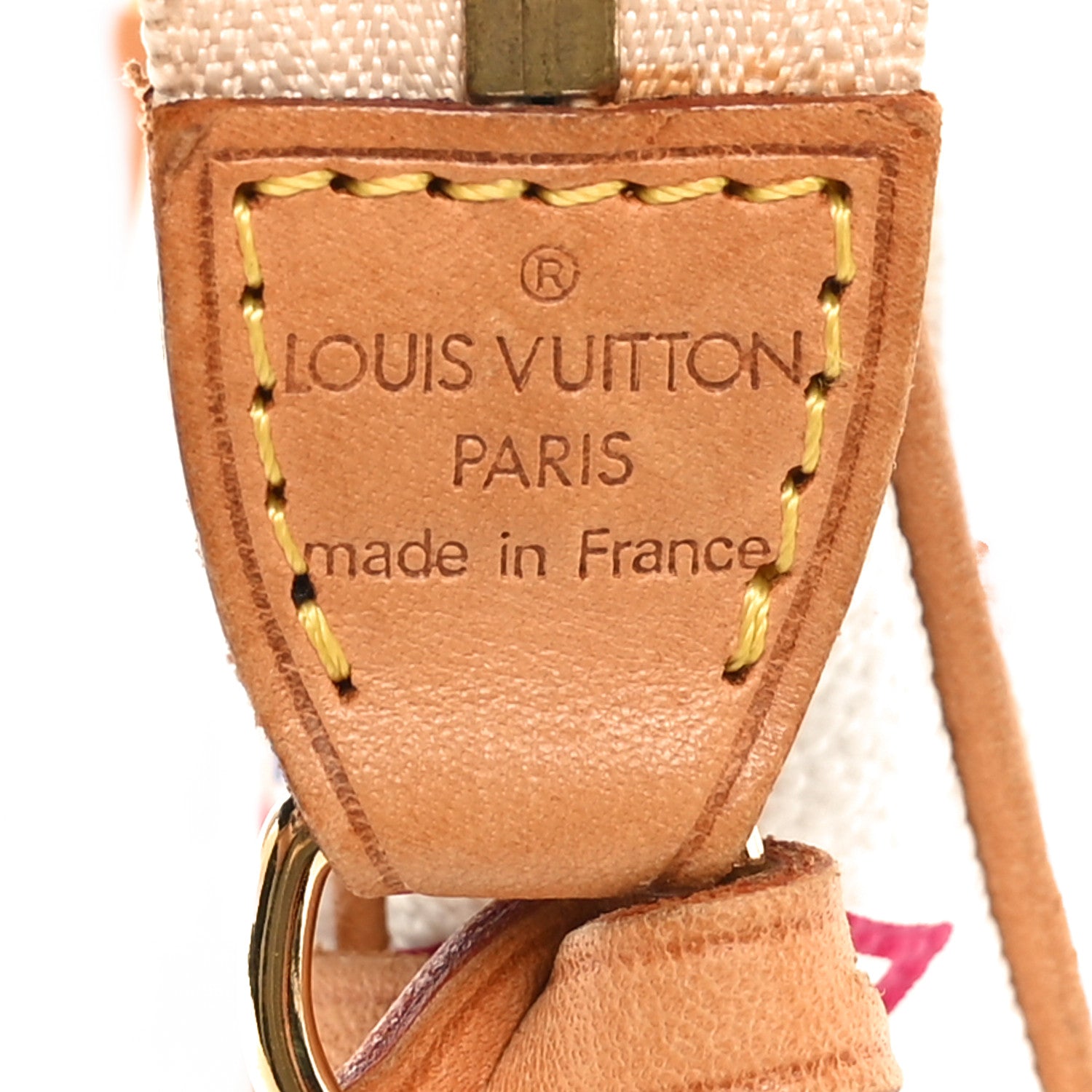 Louis Vuitton Monogram Multicolor Pochette Accessories White 7 of 12