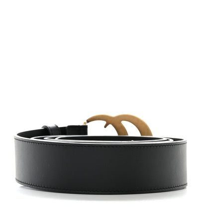 Gucci Calfskin Double G 40mm Belt 105 42 Black 2 of 5