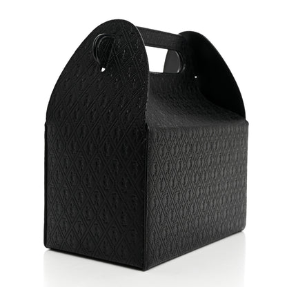 Saint Laurent Calfskin Monogram Take Away Box Black 3 of 7