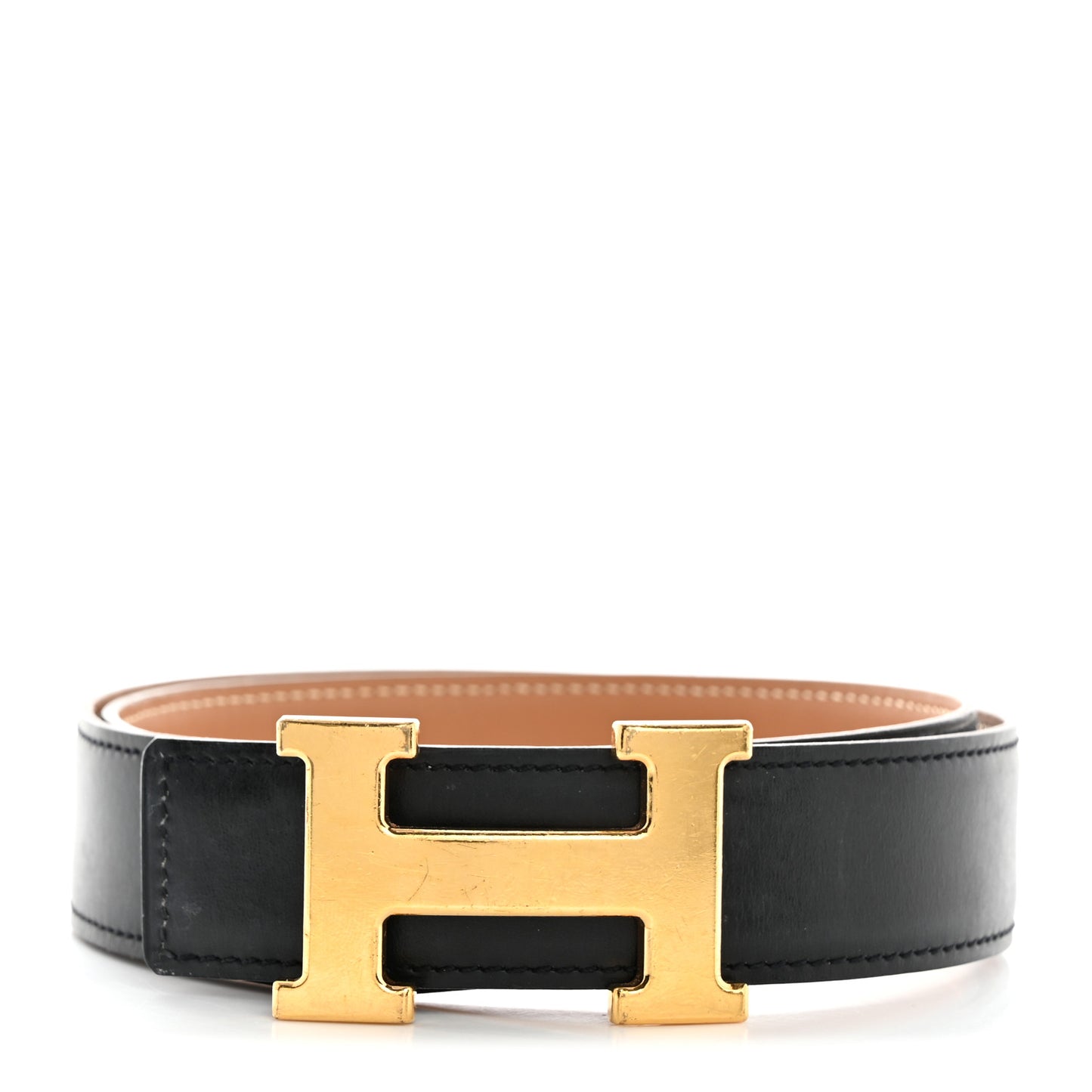 Box Chamonix 32mm H Belt 80 32 Black Gold