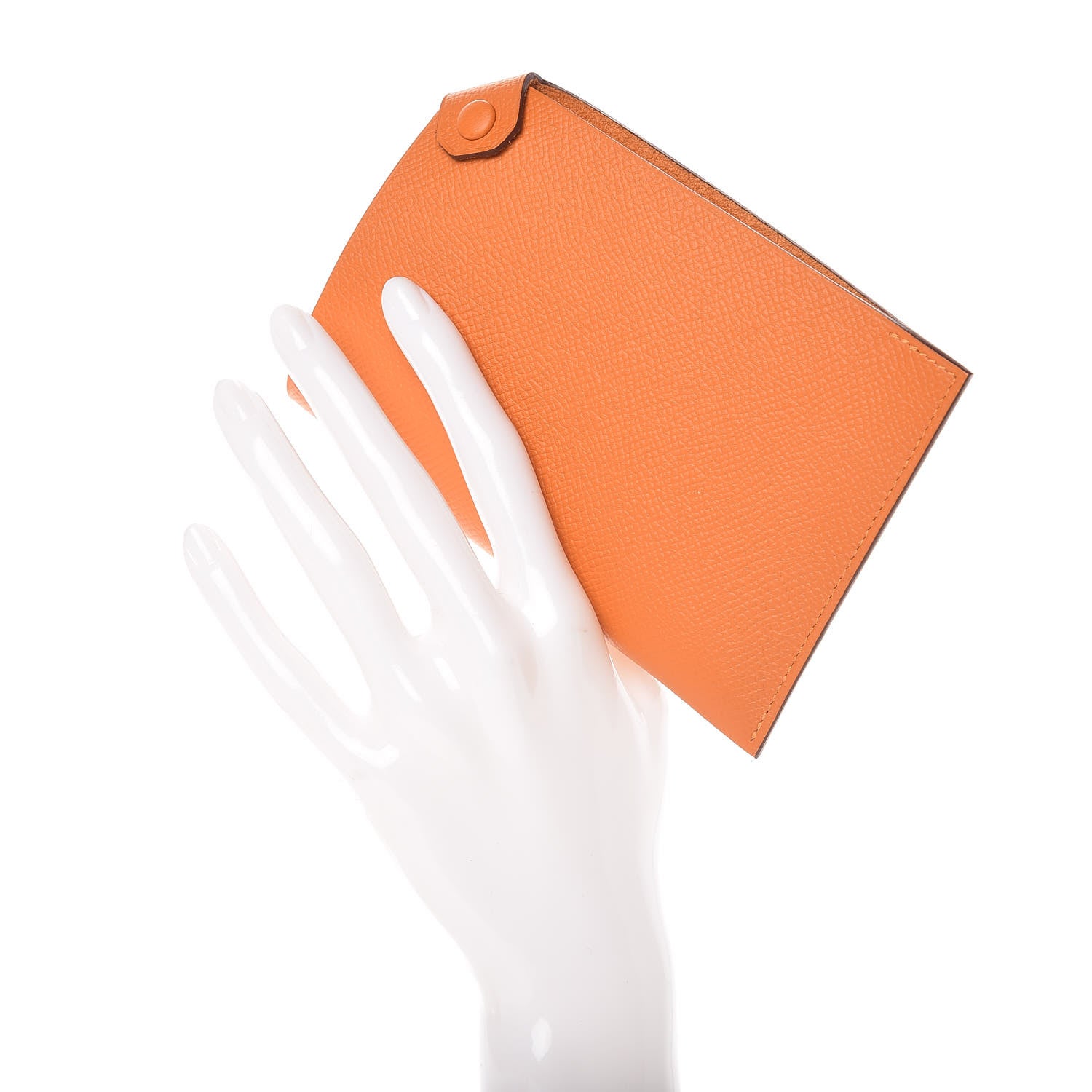 Hermes Epsom Tarmac PM Passport Holder Abricot 2 of 7