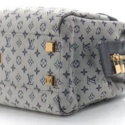 Louis Vuitton Mini Monogram Josephine PM Blue 8 of 12