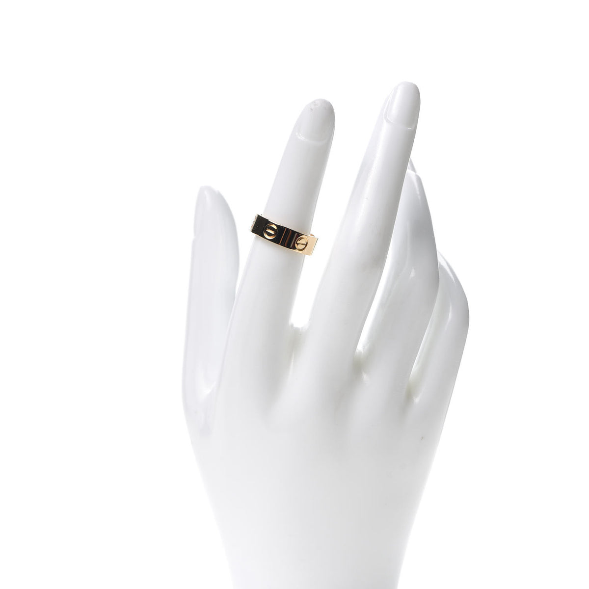 Cartier 18K Yellow Gold 5.5mm LOVE Ring 51 5.75 2 of 6