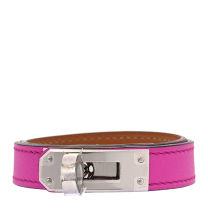 Hermes Swift Kelly Double Tour Bracelet T2 Rose Pourpre 1 of 8