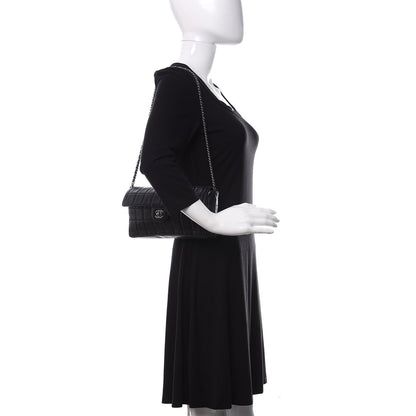 Chanel Lambskin East West Chocolate Bar Flap Black 2 of 10