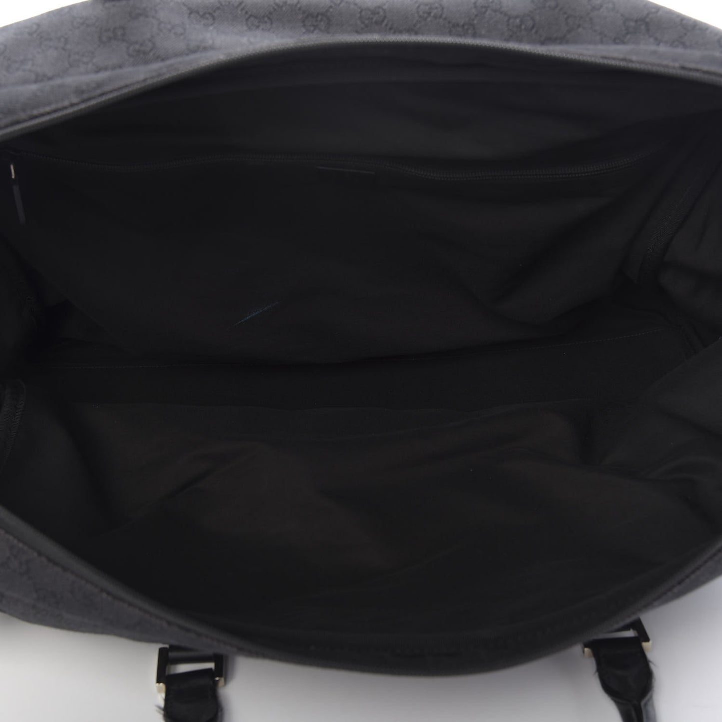 Denim Monogram Large Duffle Black