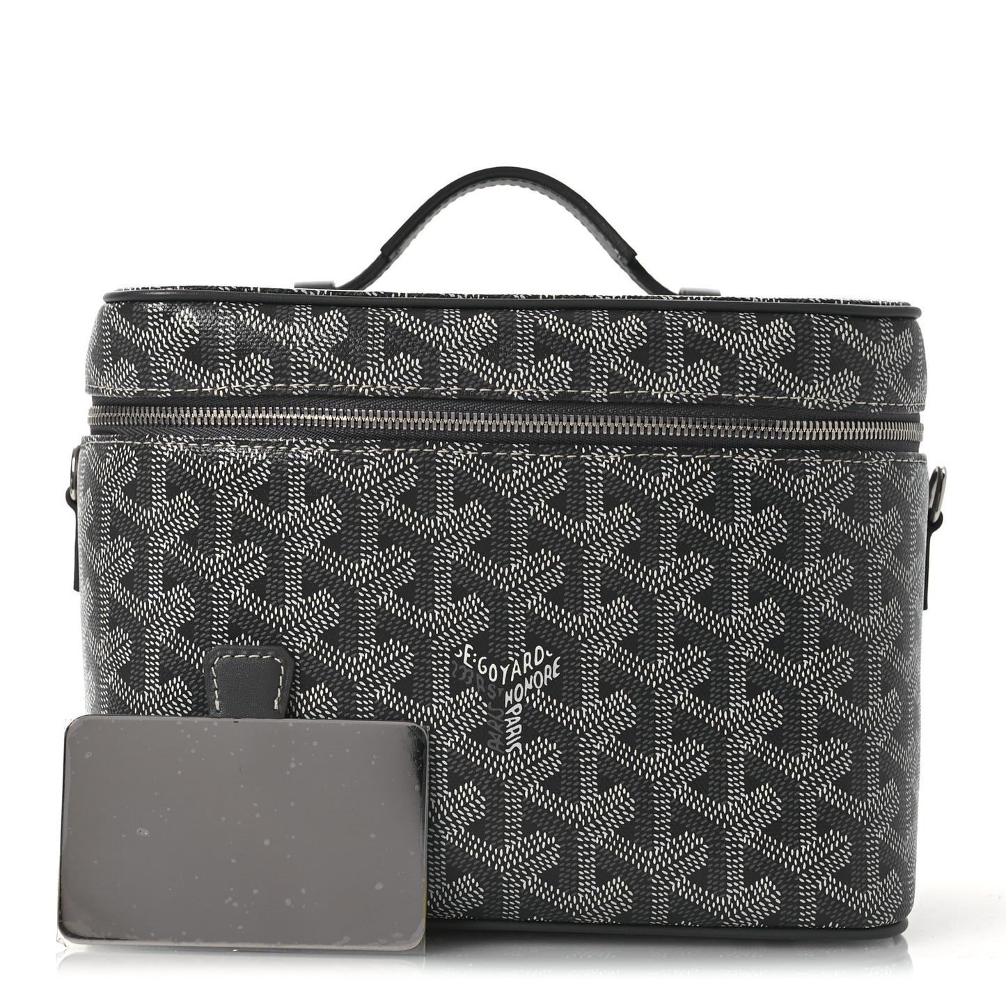 Goyardine Muse Vanity Case Grey
