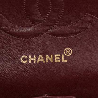 Chanel Lambskin Quilted Medium Double Flap Black 6 of 11