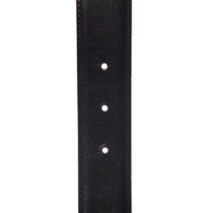 Hermes Box Swift 32mm H Belt 95 Black Gold 6 of 7
