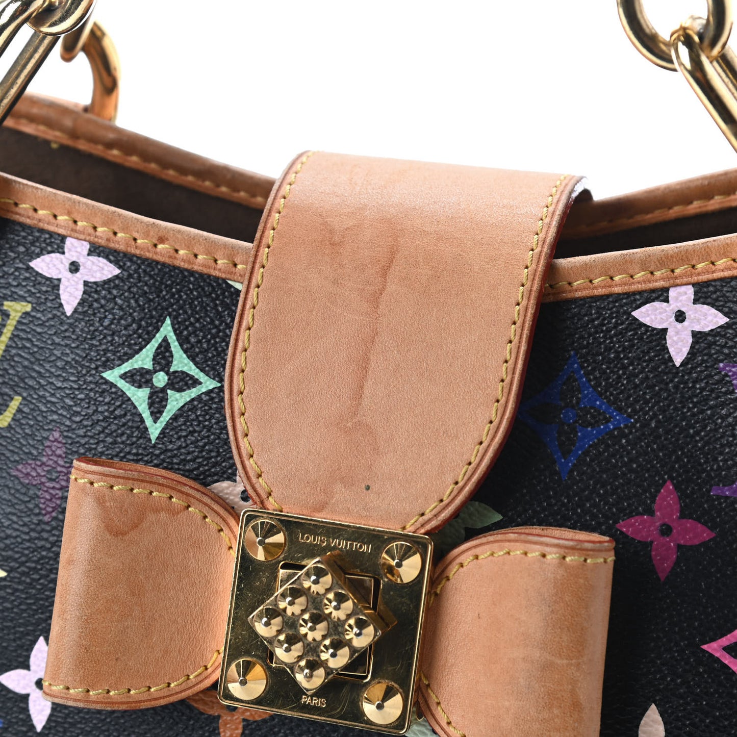 Monogram Multicolor Annie MM Black