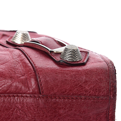 Balenciaga Agneau Giant 21 Silver Hardware City Pourpre 21 of 23