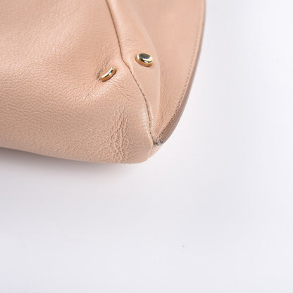 Saint Laurent Sheepskin Shoulder Bag Pale Pink 8 of 10