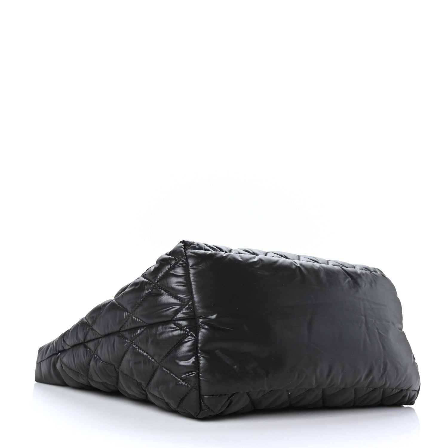 Chanel Nylon Quilted Small Coco Cocoon Tote Black 4 of 10