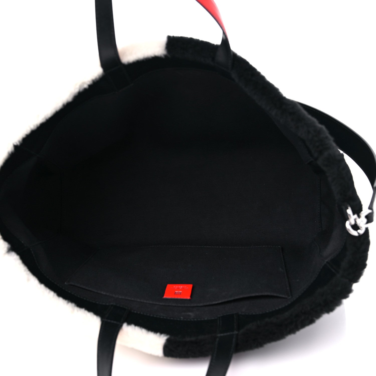 Givenchy x DISNEY Shearling 101 Dalmatian Print Medium White Black 5 of 10