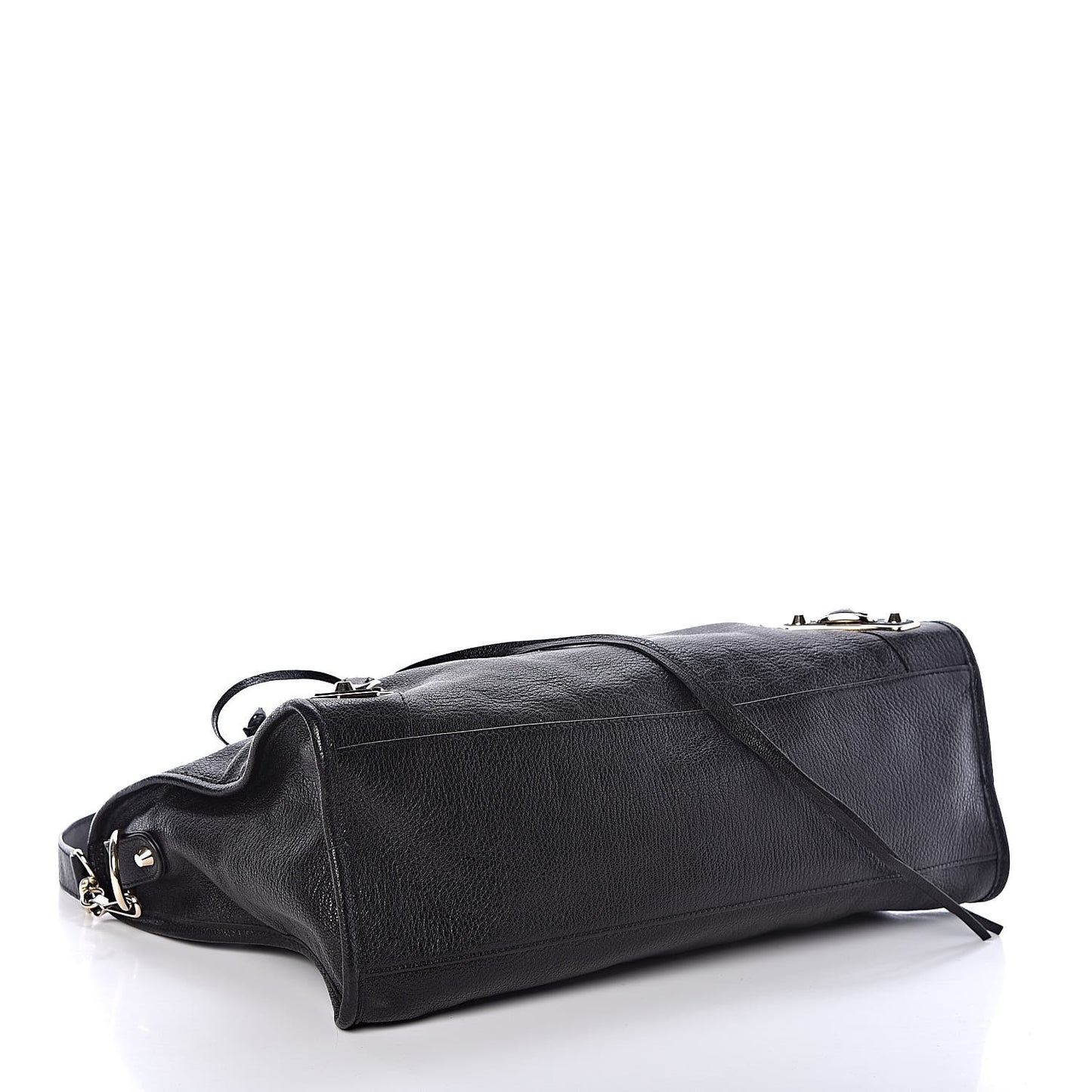 Chevre Gold Metallic Edge Hardware City Black
