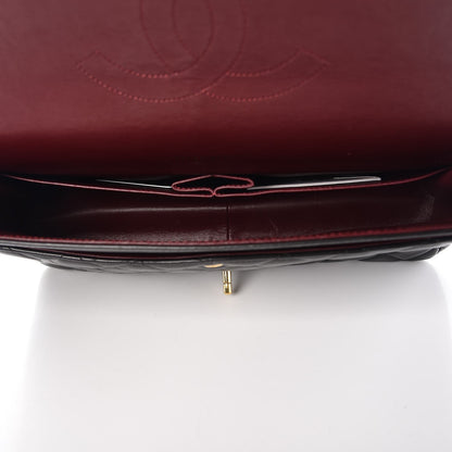 Chanel Lambskin Quilted Maxi Double Flap Black 6 of 8