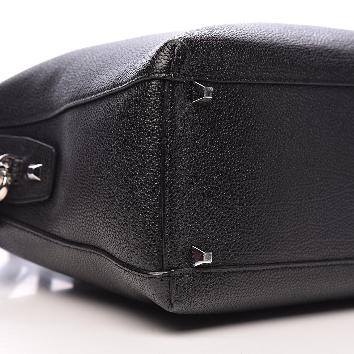 MCM Grained Calfskin Large Ella Boston Black 8 of 10