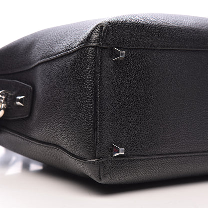 MCM Grained Calfskin Large Ella Boston Black 8 of 10