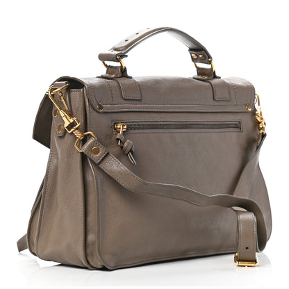 Proenza Schouler Lambskin Medium PS1 Satchel Smoke 2 of 4