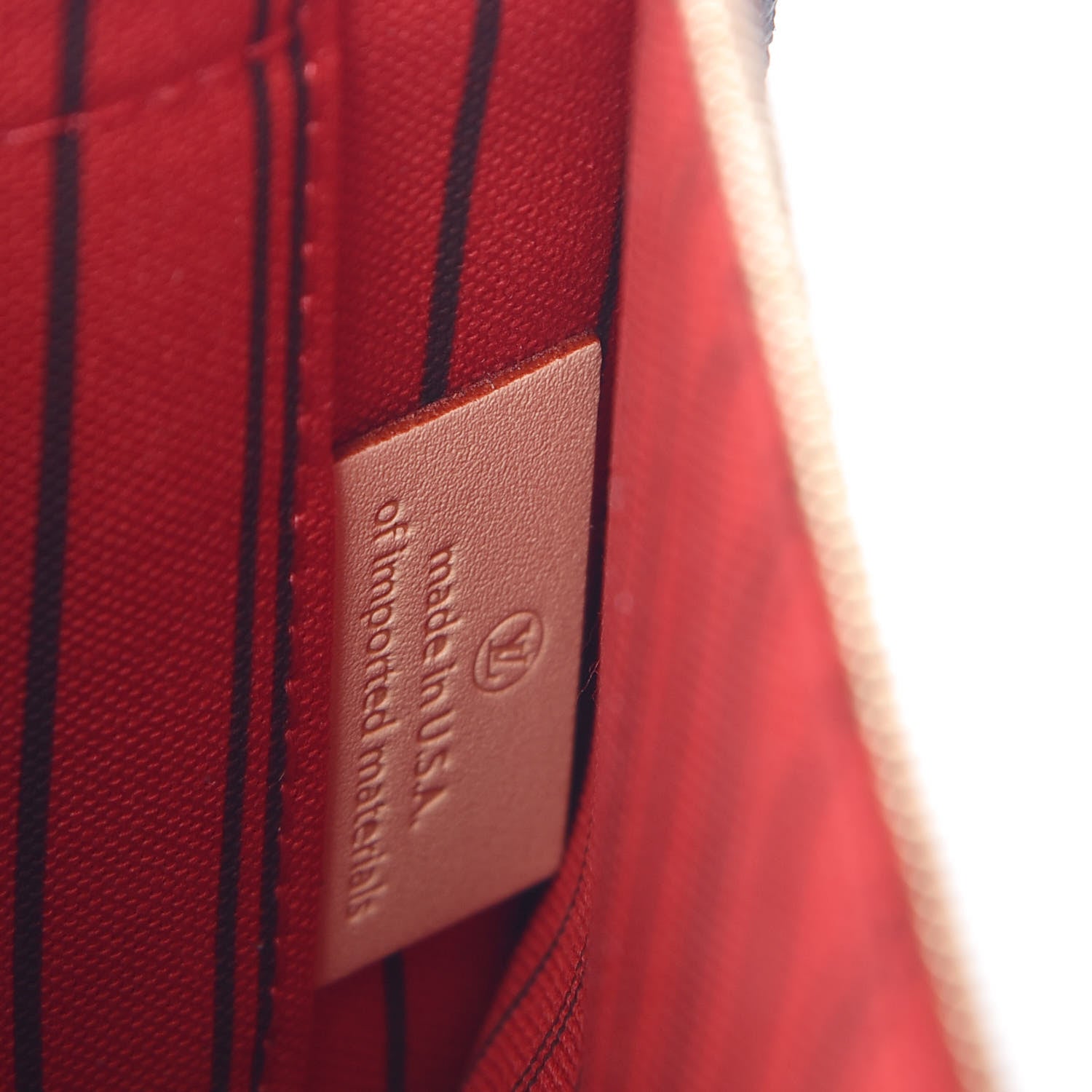 Louis Vuitton Monogram Neverfull MM GM Pochette Cherry 7 of 8