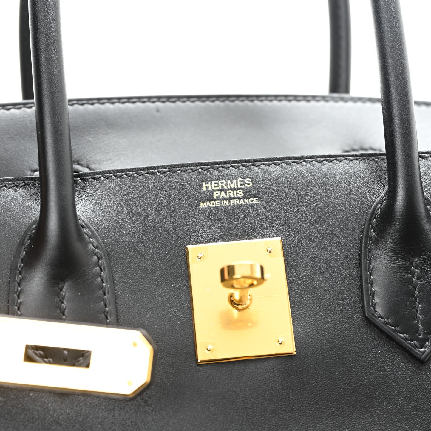 Veau Monsieur Birkin Sellier 30 Black