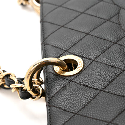 Chanel Caviar Quilted Grand Shopping Tote GST Black 14 of 17