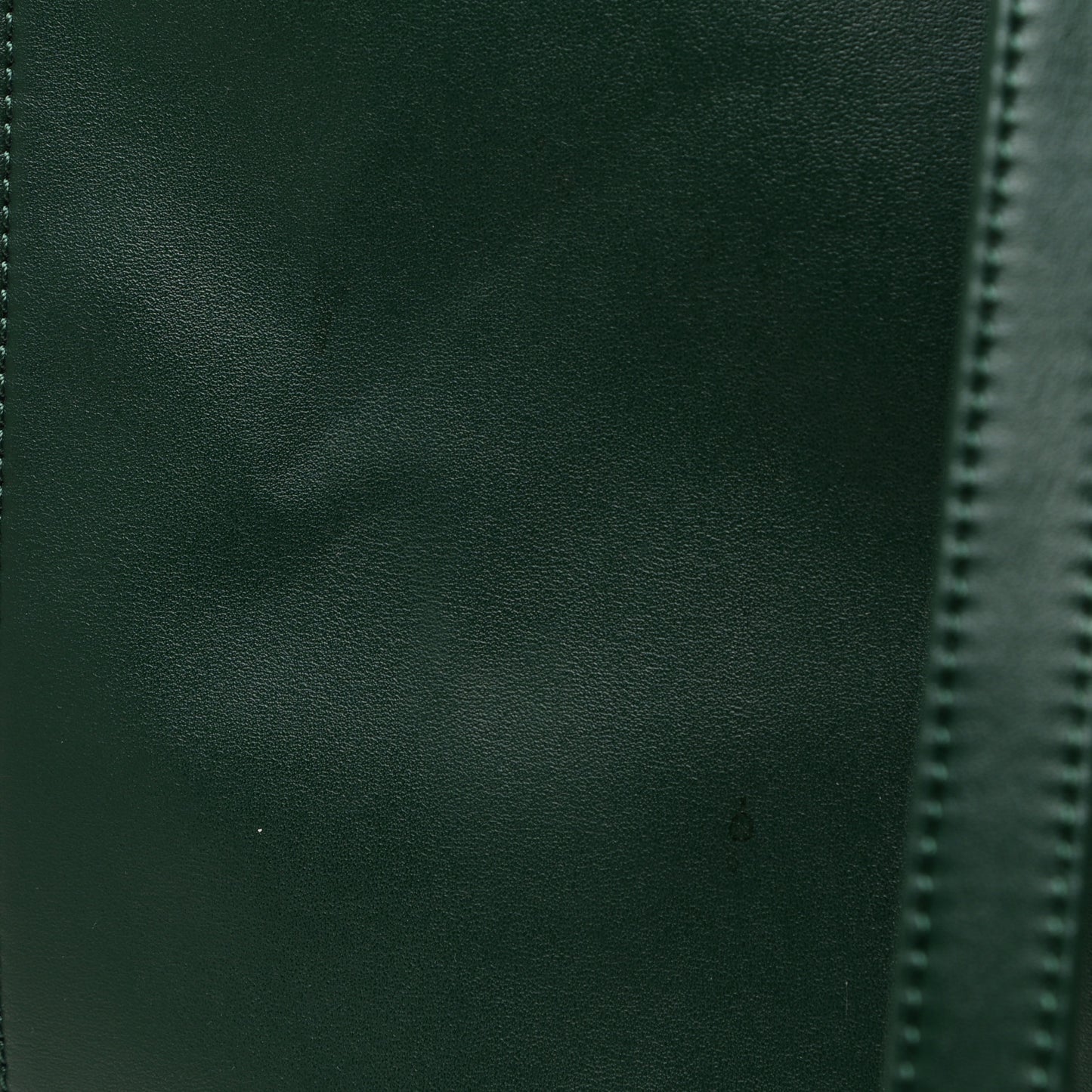 Vegan Leather Large Shopping Bag Dark Olive