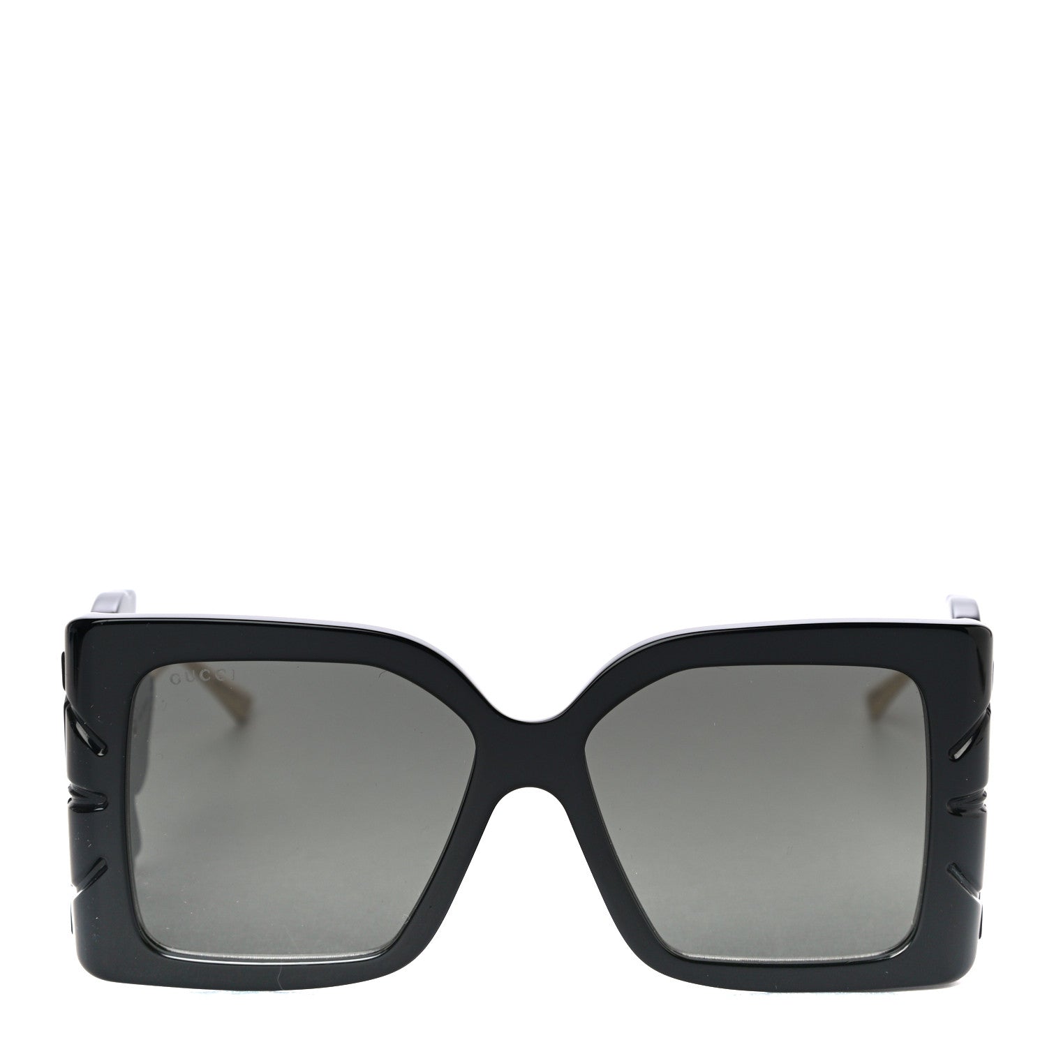 Gucci Acetate Square Frame Wing Sunglasses GG0535S Black 4 of 7