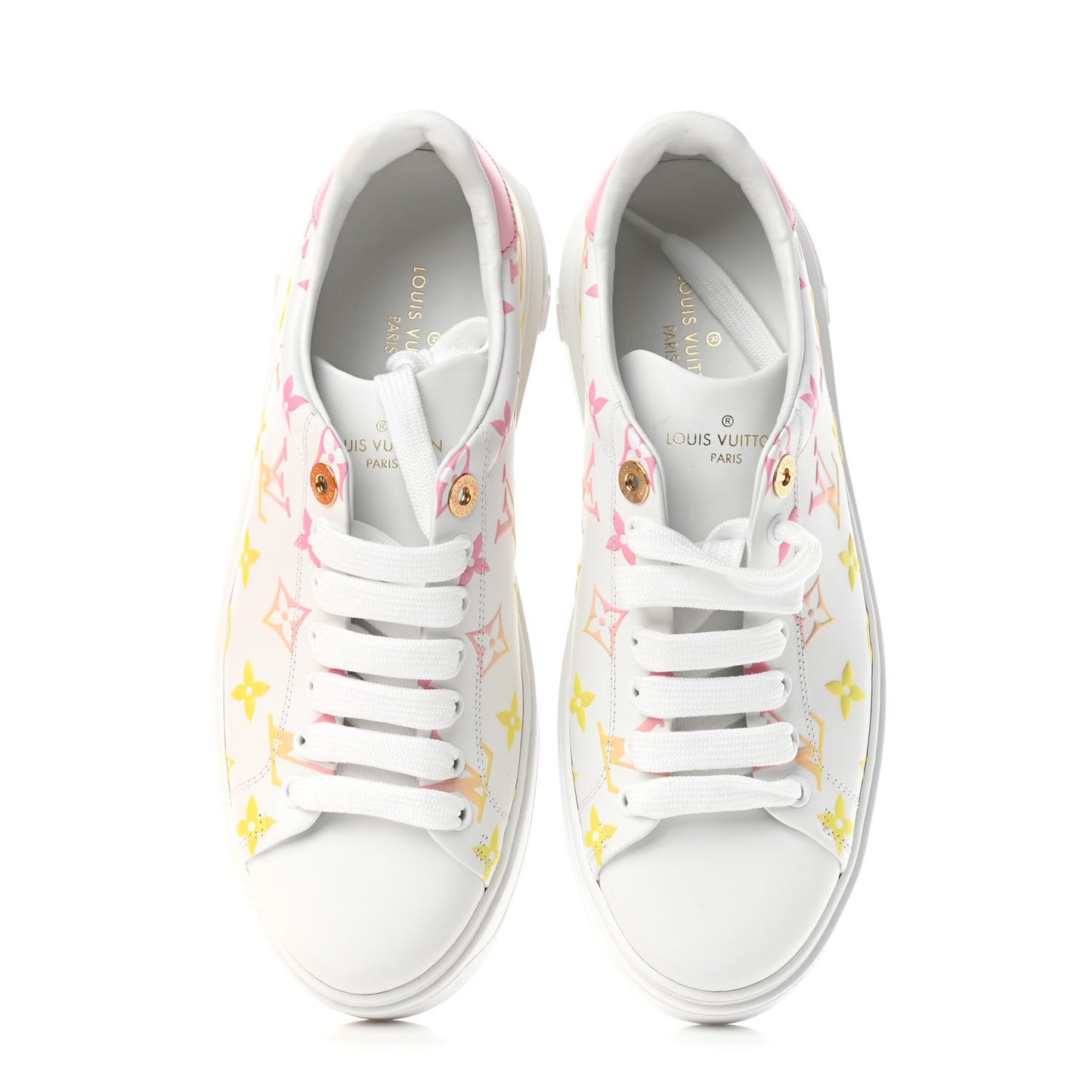 Monogram By The Pool Time Out Sneakers 38 Rose