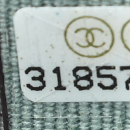 Chanel Caviar Quilted Medium Zip Around Wallet Light Blue 8 of 10