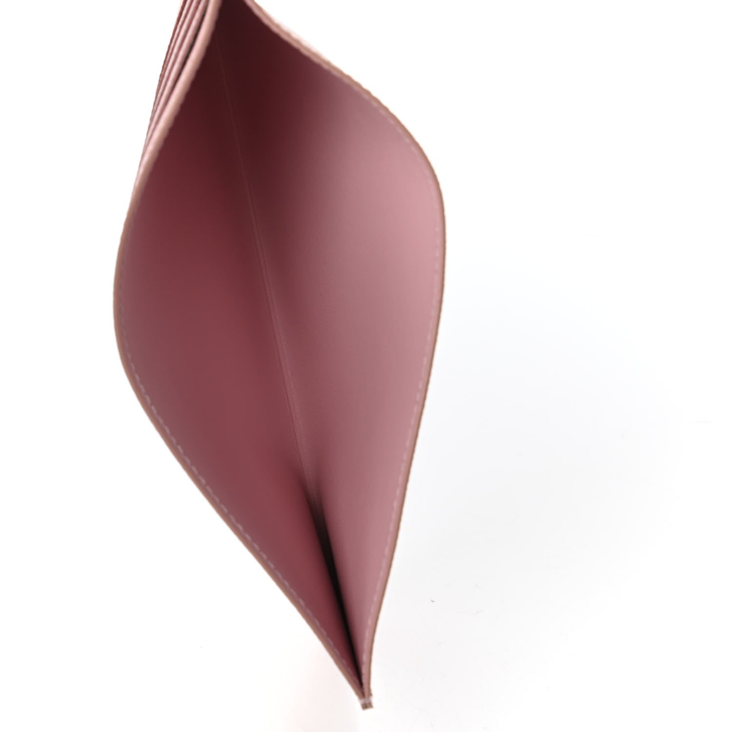 Louis Vuitton Calfskin Felicie Card Holder Insert Rose Ballerine 5 of 8