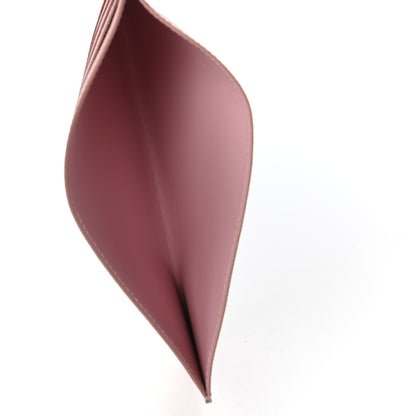 Louis Vuitton Calfskin Felicie Card Holder Insert Rose Ballerine 5 of 8