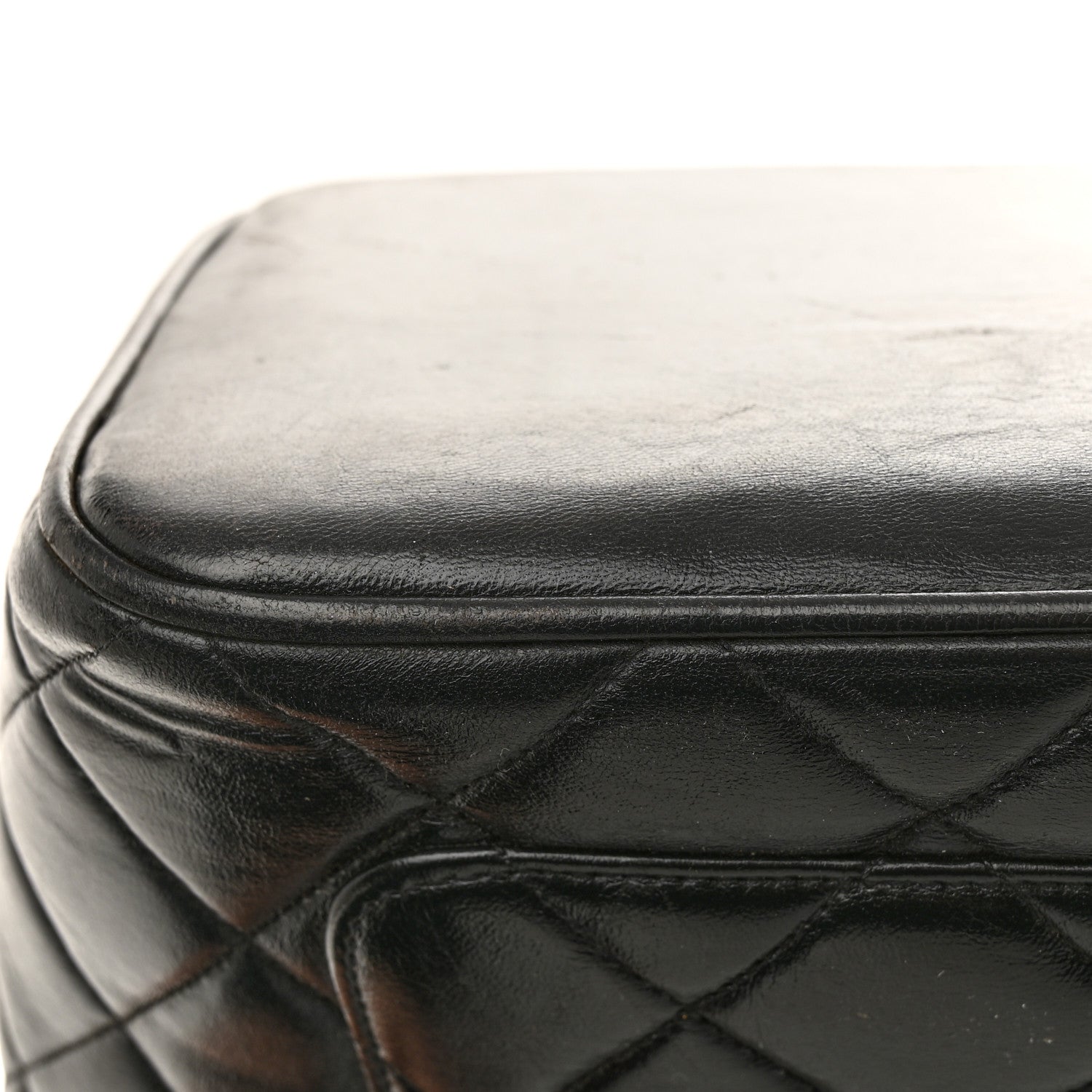 Chanel Lambskin Quilted Medallion Tote Black 16 of 17