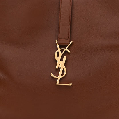 Saint Laurent Calfskin Monogram Hobo Cotto 8 of 10