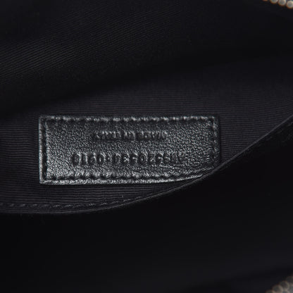 Saint Laurent Calfskin Matelasse Monogram Lou Camera Bag Black 7 of 9